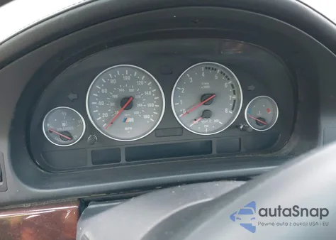 2003 BMW M5 from USA, damaged, VIN WBSDE93433CF92840